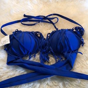 NEW Blue bikini top